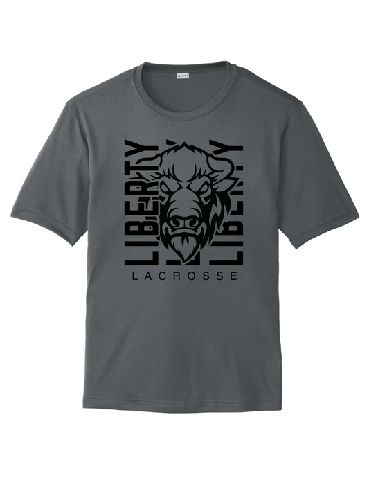 Bison Pride Moisture-Wicking Tee - Black Bold