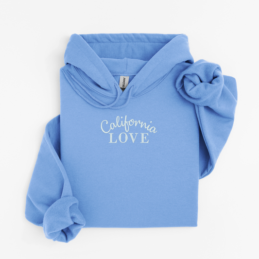 California Love Classic Script Hoodie