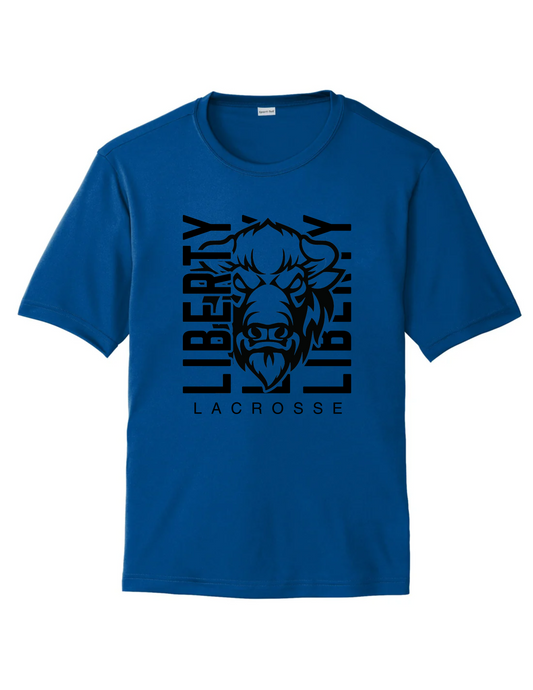 Bison Pride Moisture-Wicking Tee - Black Bold
