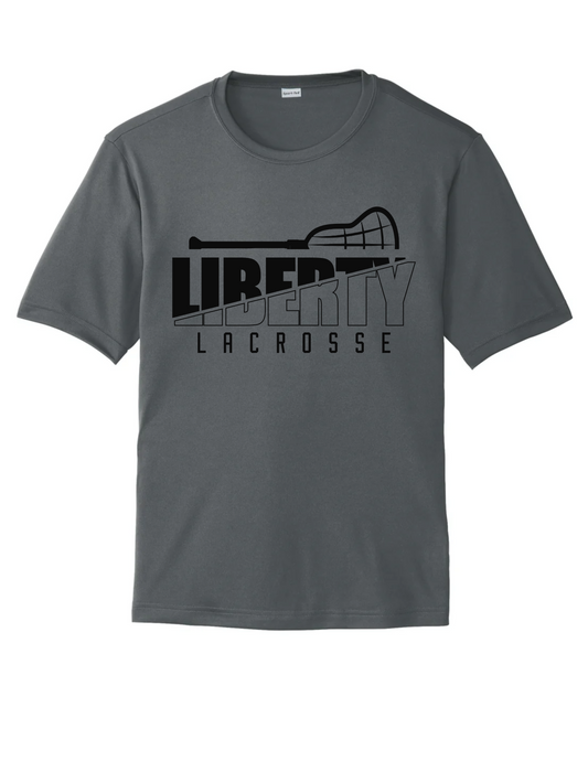 Stick Pride Moisture-Wicking Tee – Bold Black Print