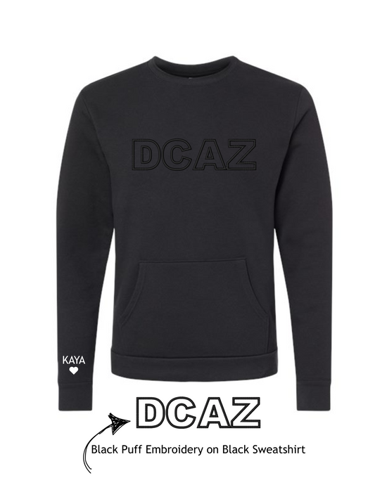 DCAZ 3D Puff Embroidered Crew