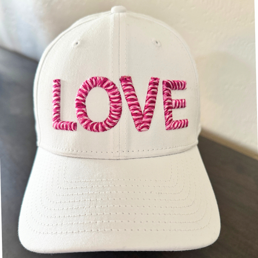 LOVE 3D Puff Trucker Hat