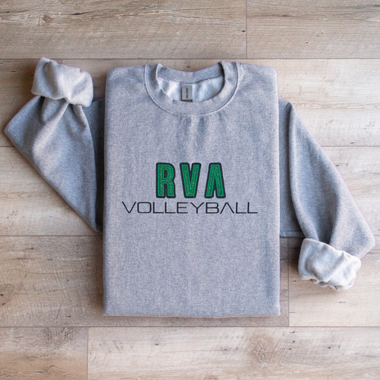 RVA Volleyball Club Glitter Appliqué Crew