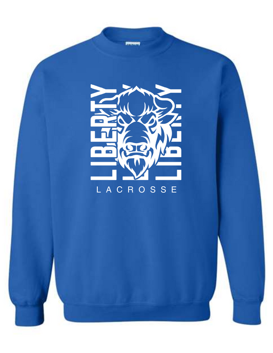 Bison Pride Crew – Bold White Print