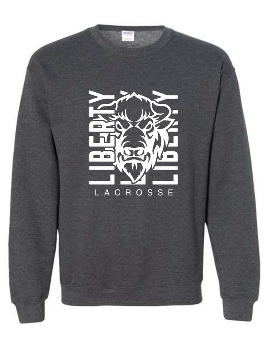 Bison Pride Crew – Bold White Print