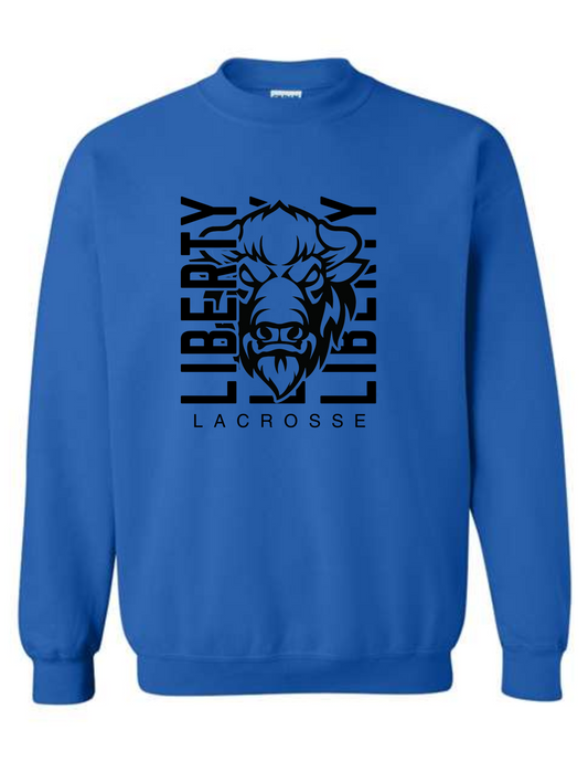 Bison Pride Crew – Bold Black Print