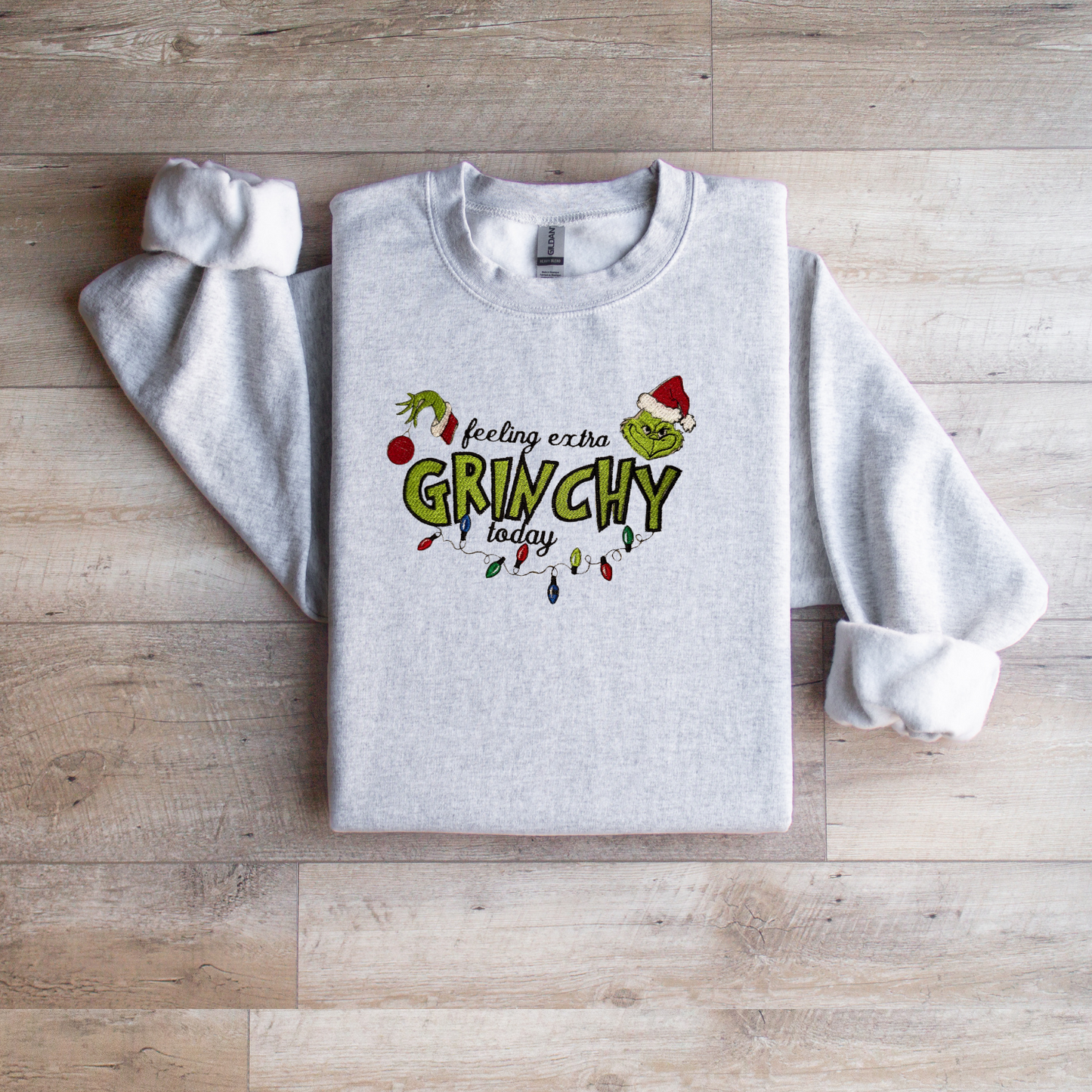 Feeling Extra Grinchy Crewneck Sweatshirt