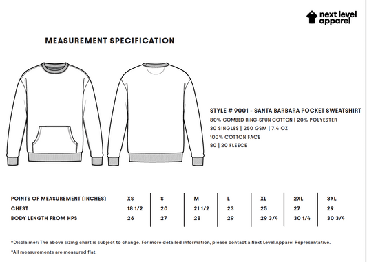 DCAZ 3D Puff Embroidered Crew