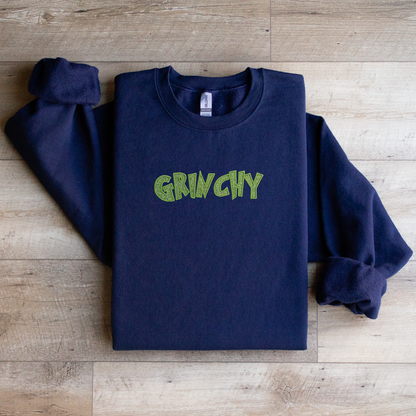 Glitter & Grinchy Crewneck Sweatshirt
