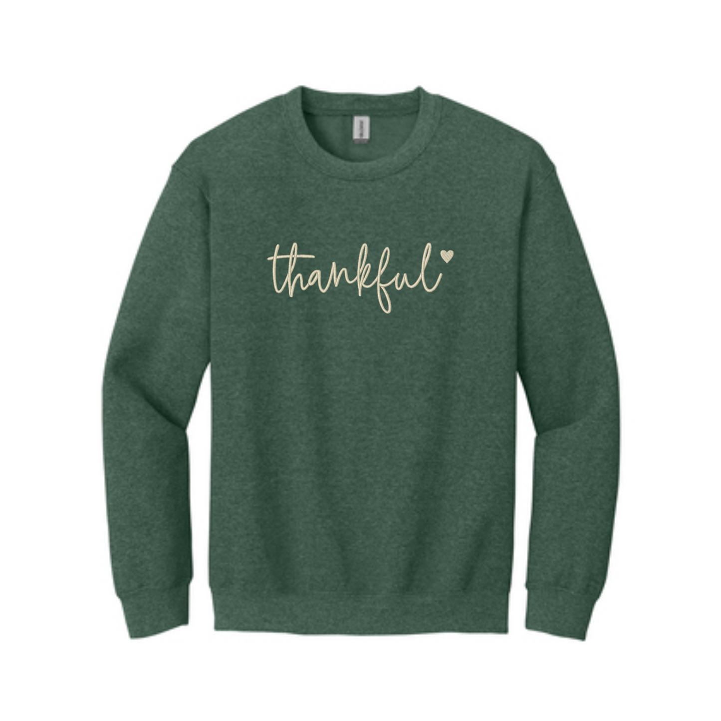 Thankful Embroidered Crewneck