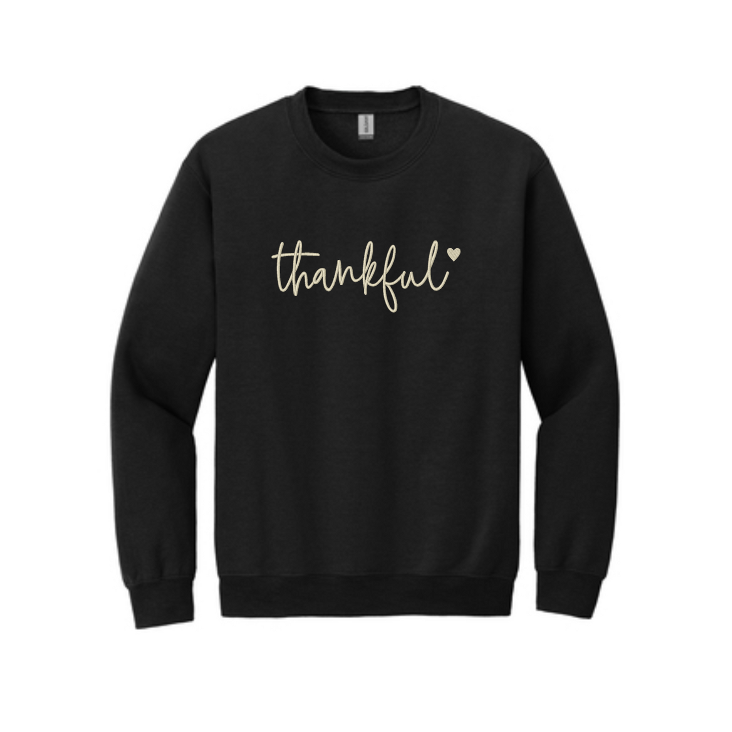 Thankful Embroidered Crewneck