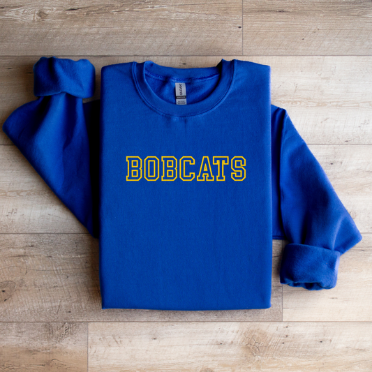 Varsity Bobcat Crewneck Sweatshirt