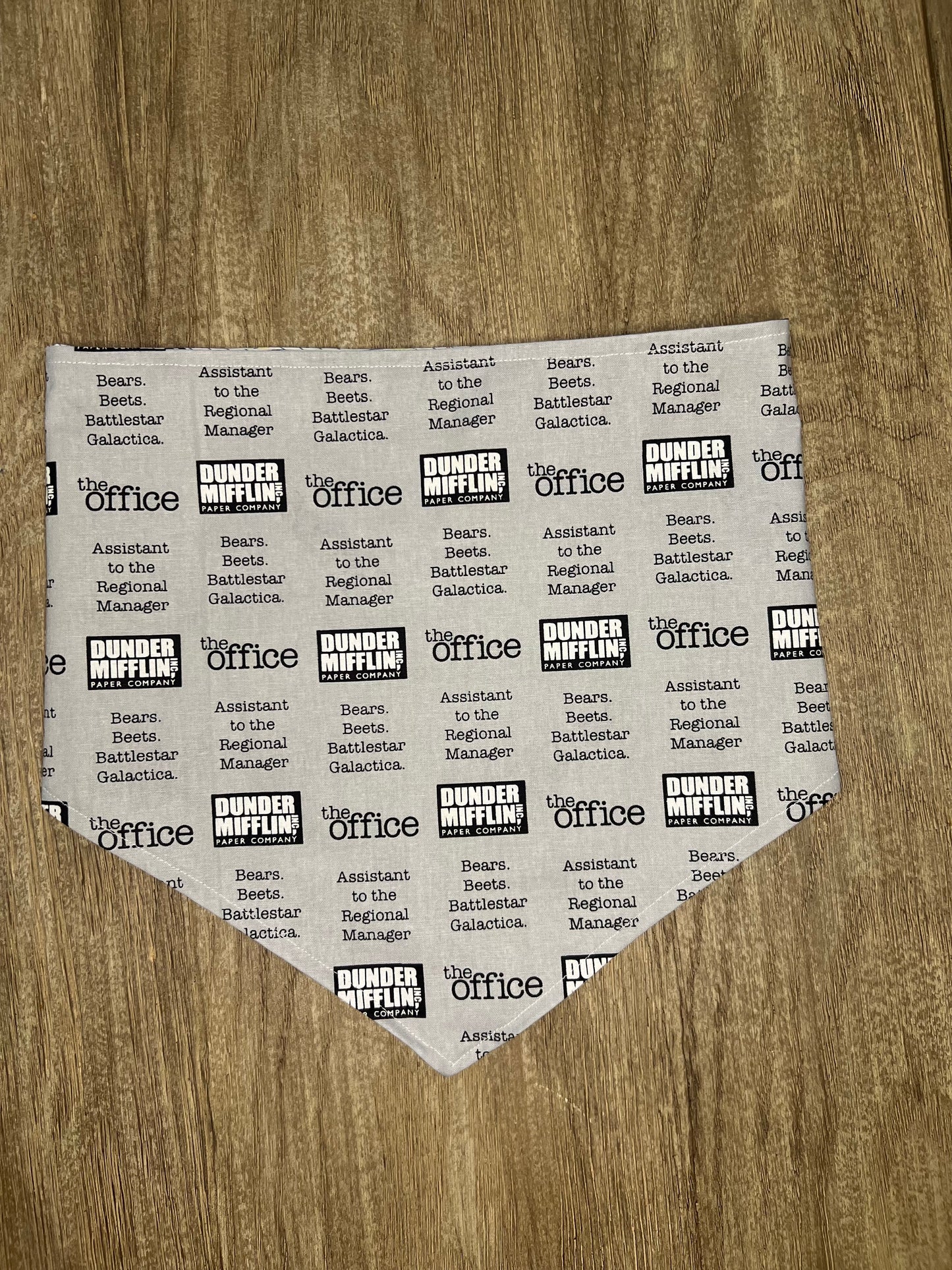 "Dunder Mifflin" Dog Bandana