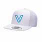 Victorium 3D Puff Flat Bill Hat